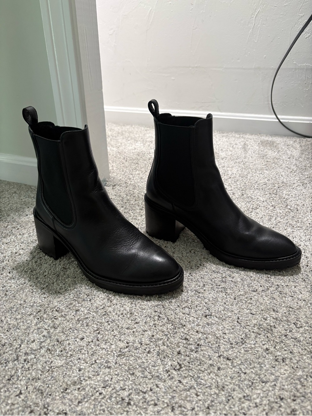 Thursday Boot Company Black Leather Knockout Boots - Picture 4 of 7